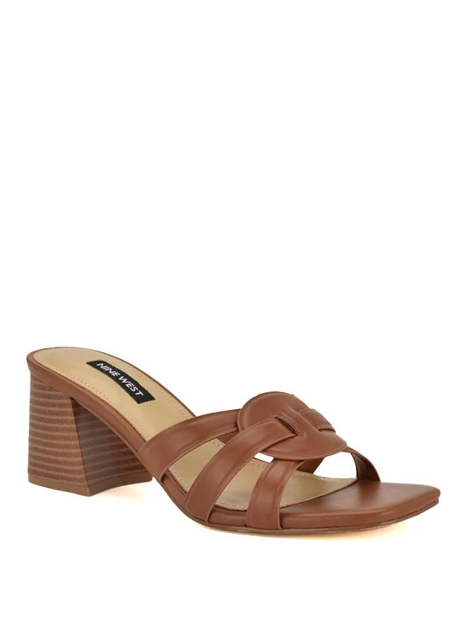 ناين ويست NINEWEST WNGRITT3 SANDALS BROWN
