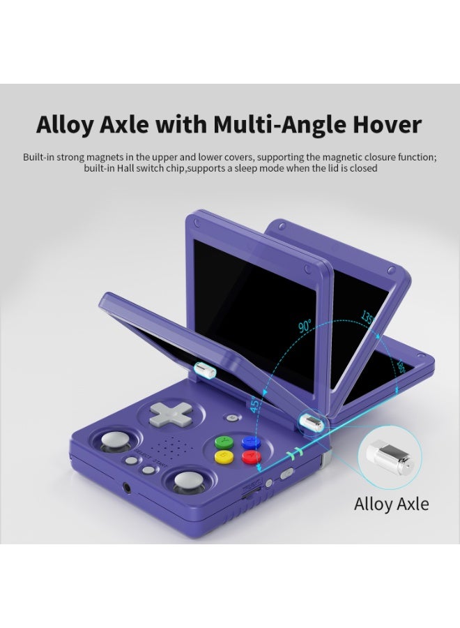 ANBERNIC RG35XX SP Retro Handheld Game Console with Linux OS, HDTV Output, 3.4-inch IPS Screen, WiFi, HDMI, Bluetooth, 64GB TF Card, 5000+ Classic Games, 3300mAh Battery Blue - Image 2