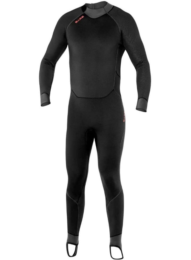 Bare BARE EXOWEAR FULL MENS, BLACK - MEDIUM/LARGE - Image 1