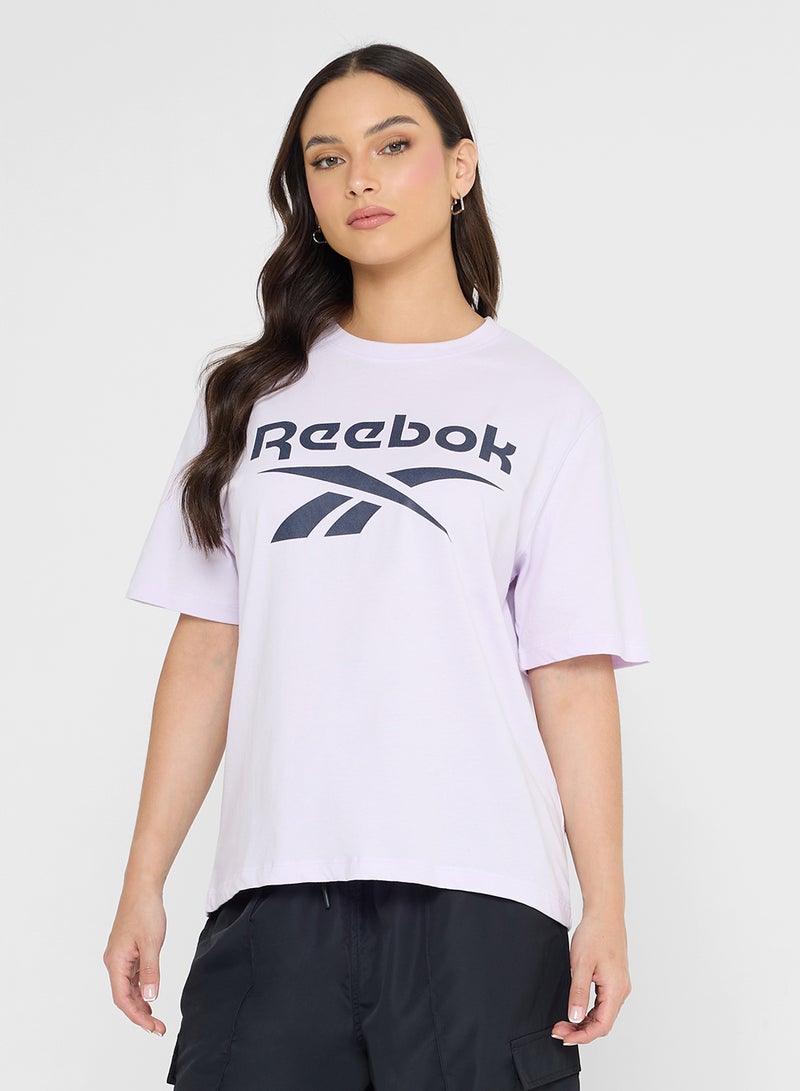 Reebok Nova Big Logo Oversized T-Shirt - Image 1