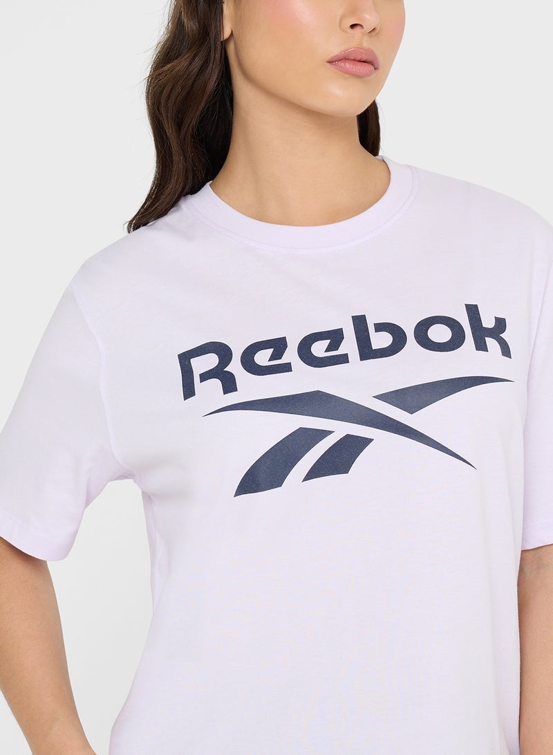 Reebok Nova Big Logo Oversized T-Shirt - Image 3