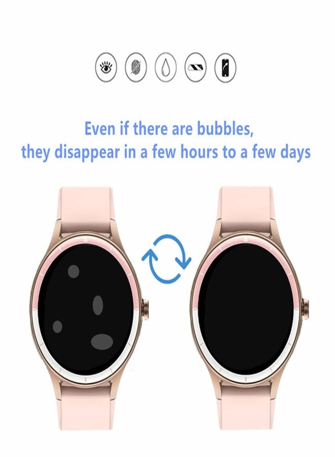 MIHENCE Screen Protector Compatible for TOOBUR/FQQ DR06 / KIBFLE DR03 1.27'' Smartwatch, TPU HD Protective Film (6 PCS) - Image 2