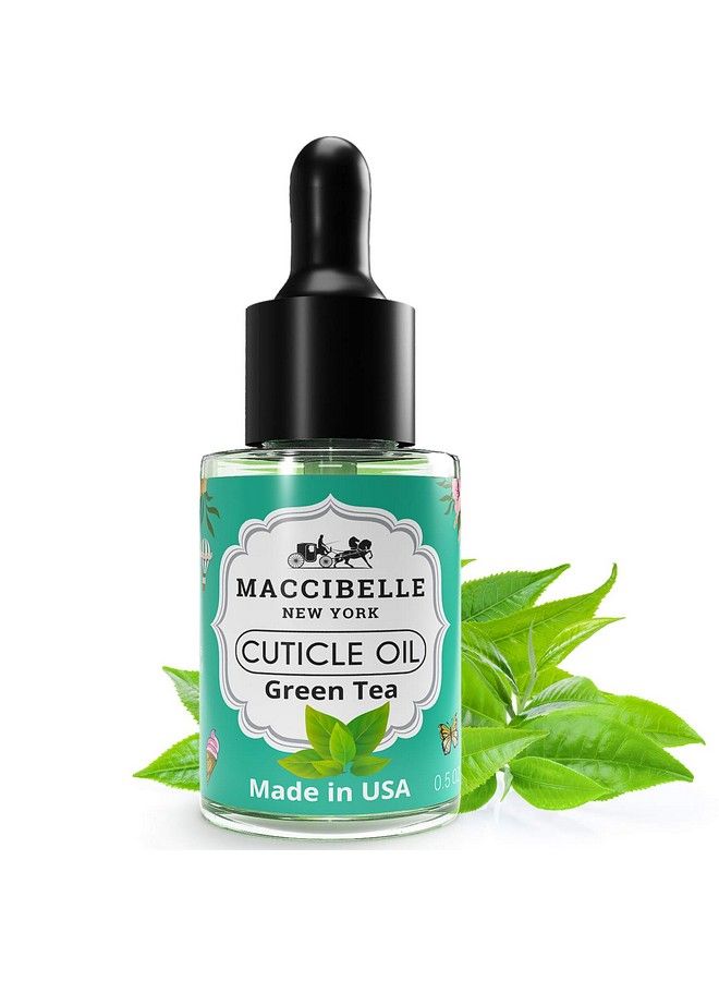 maccibelle Cuticle Oil 0.5 Oz Heals Dry Cracked Cuticles (Green Tea 0.5 Fl Oz) - Image 2