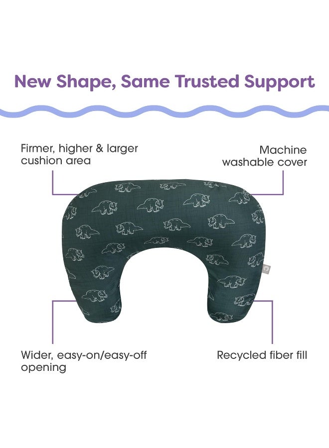Boppy New Nursing Pillow â€“ Forest Green Dinos - Image 5