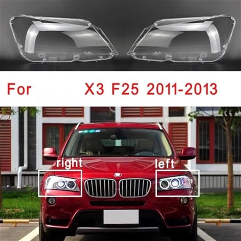 Vuzmode Headlight Cover Lens for X3 F25 (2010-2013) - Image 3