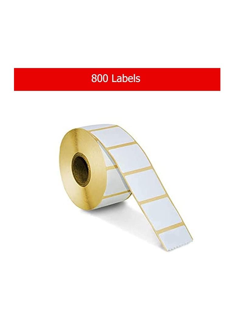 POSTECH POSTECH Sticker Label Size 58x39 mm for Barcode Label Printer ...