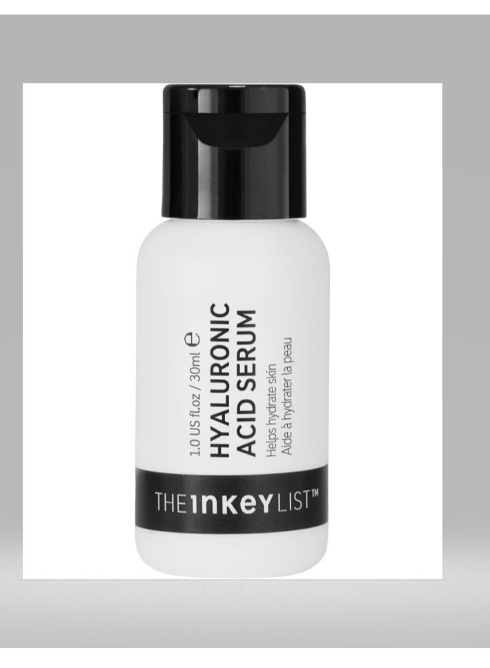 The INKEY LIST 2% Hyaluronic Acid Hydrating Serum to Plump and Smooth Skin for All Skin Types,30ml