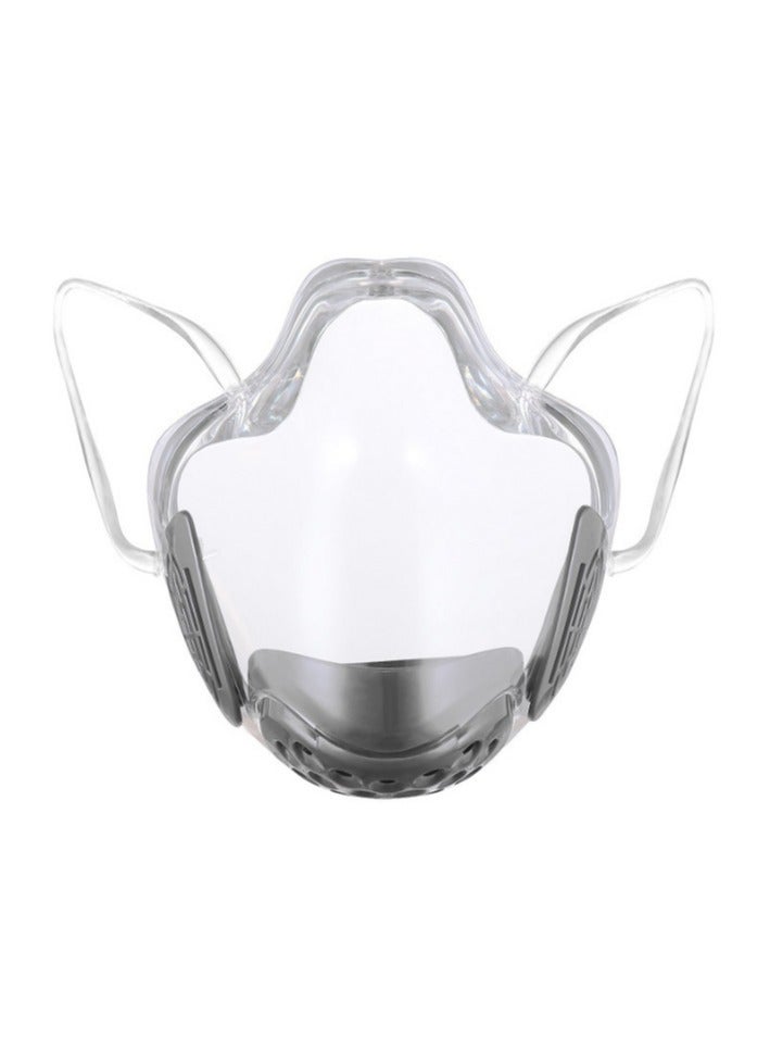 Protective mask fully transparent mask motorcycle riding windproof mask dustproof windproof glasses ski mask  - Image 1