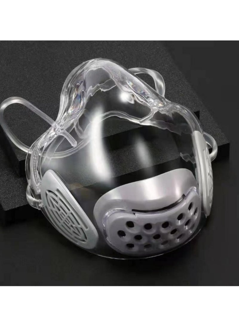 Protective mask fully transparent mask motorcycle riding windproof mask dustproof windproof glasses ski mask  - Image 2