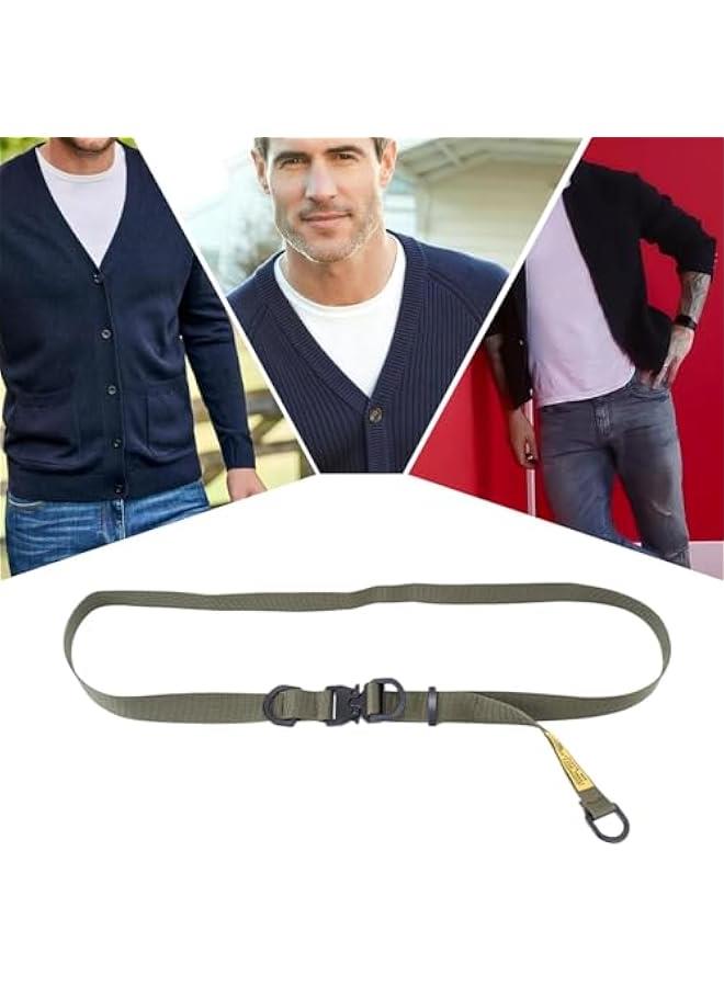 Heavy Duty Work Belt, Automatic Ratchet Belts, Outdoor Web Belt | Adjustable Outdoor Web Belt for Hiking, Climbing, and  - Image 5