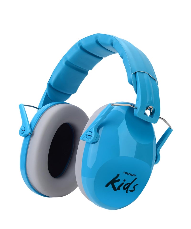 PROHEAR 032 20 Noise Cancelling Headphones for Kids 25dB Noise Reduction Adjustable Sensory Ear Protection Muffs for Concert Fireworks Monster Truck Shows School Blue
