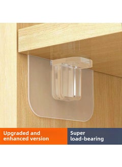 Clear Adhesive Wall Hooks for Kitchen Bath Assembling bulkhead support 6*6