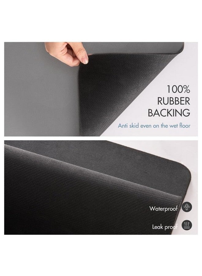 Home-Cloud حصيرة تجفيف الأطباق HomeCloud لسطح المطبخ، تخفي البقع، فائقة الامتصاص، غير قابلة للانزلاق، مقاومة للحرارة، رائعة للأطباق، وسادة الرف، سطح المطبخ، ماكينة القهوة (40x50 سم، أزرق ملكي مع نجوم) - Image 5