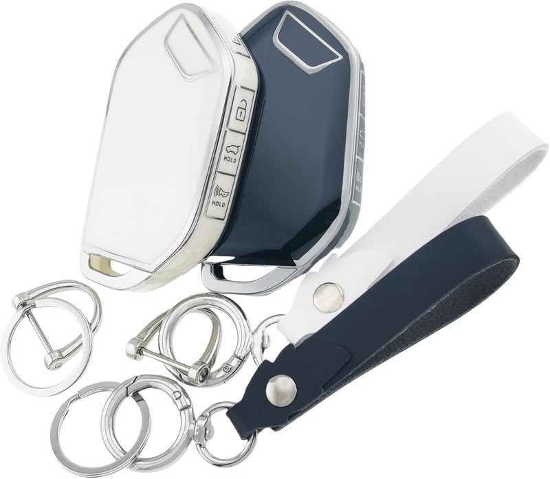 RUNZUIE TPU Key Fob Cover for Kia Telluride - Image 1