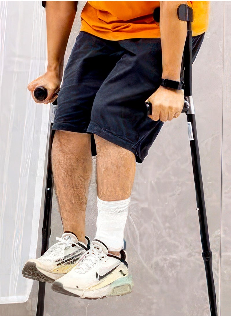 Top Medi - Height Adjustable Medical Elbow Crutches Pair - Image 1
