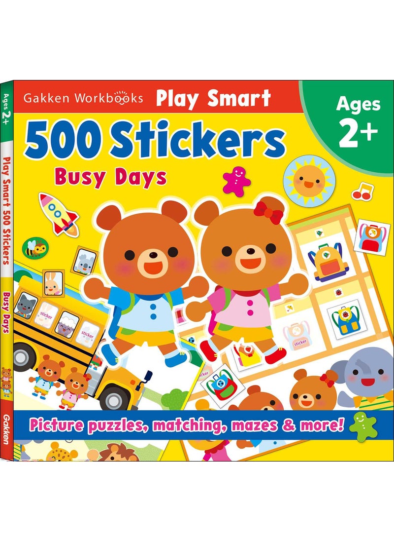 Play Smart 500 Stickers Busy Days 