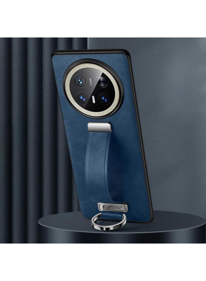 The Bros Case For Huawei Mate 70 Pro / Mate 70 Pro+ PC Hybrid Leather Texture Skin Feel Shockproof Phone Case