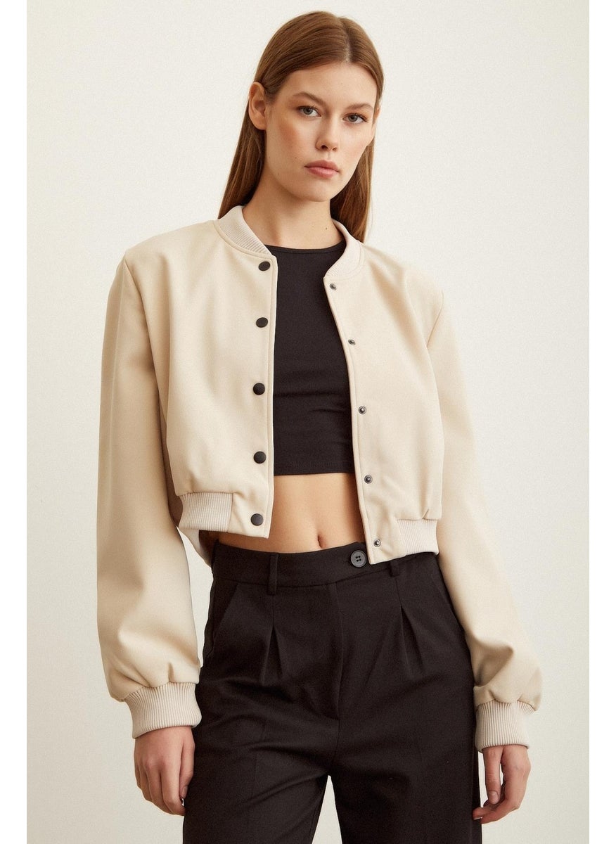 Never More Lined Snap Coat  - Image 1