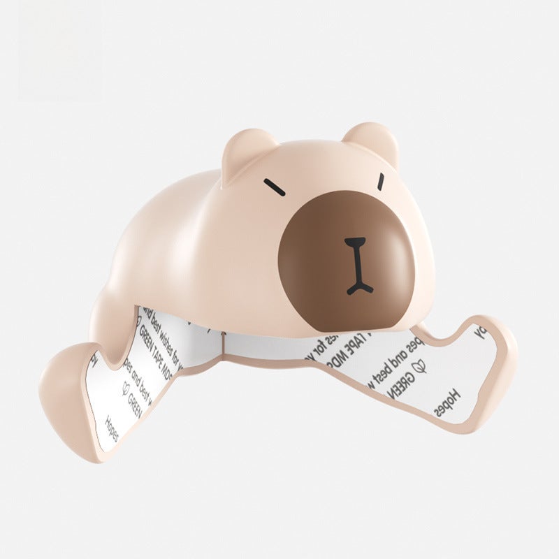 2024 Cartoon Animal Silicone Corner Guards for Kids Capibala-apricot Capibala-apricot
