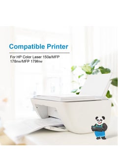 Asta ASTA 178nw 179fnw Toner 117A W2070A W2071A W2072A W2073A Compatible For HP Color Laser 150a Printer W 2070 2071 2072 2073 117 A Premium Office Consumable Replacement LaserJet Toner Cartridge pr  - Image 2