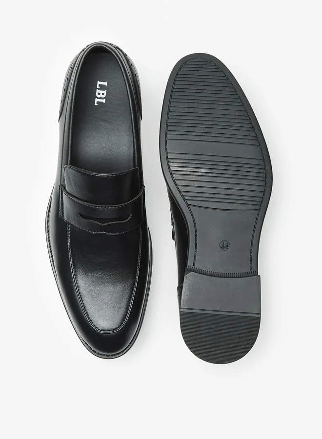 LBL by Shoexpress Solid Slip-On Loafers