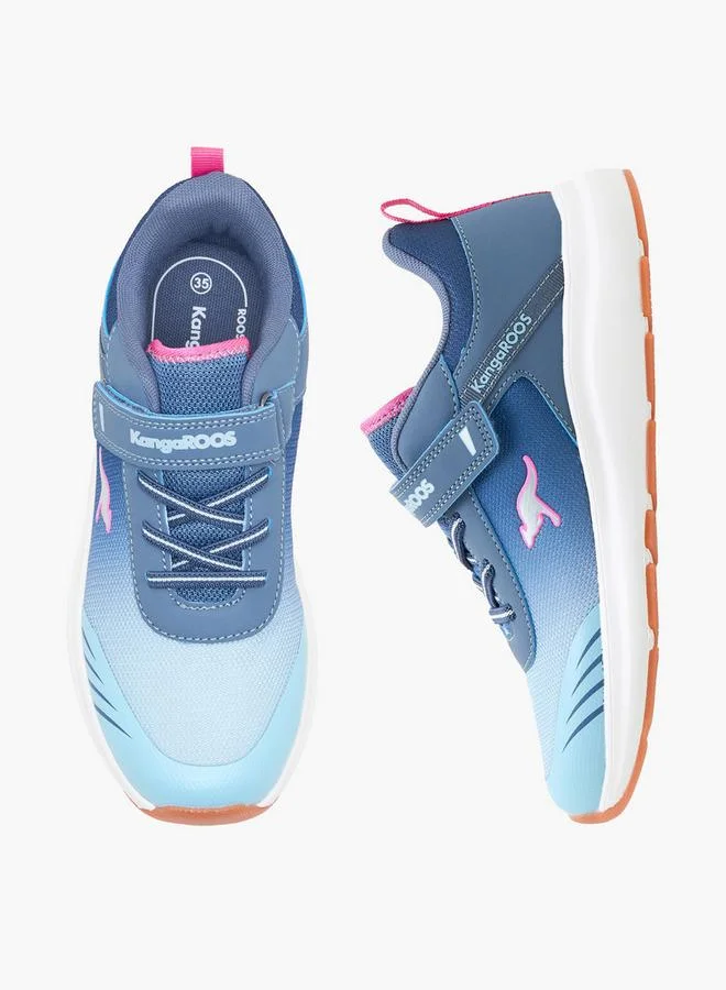 Girls Hook & Loop School Sports Shoes