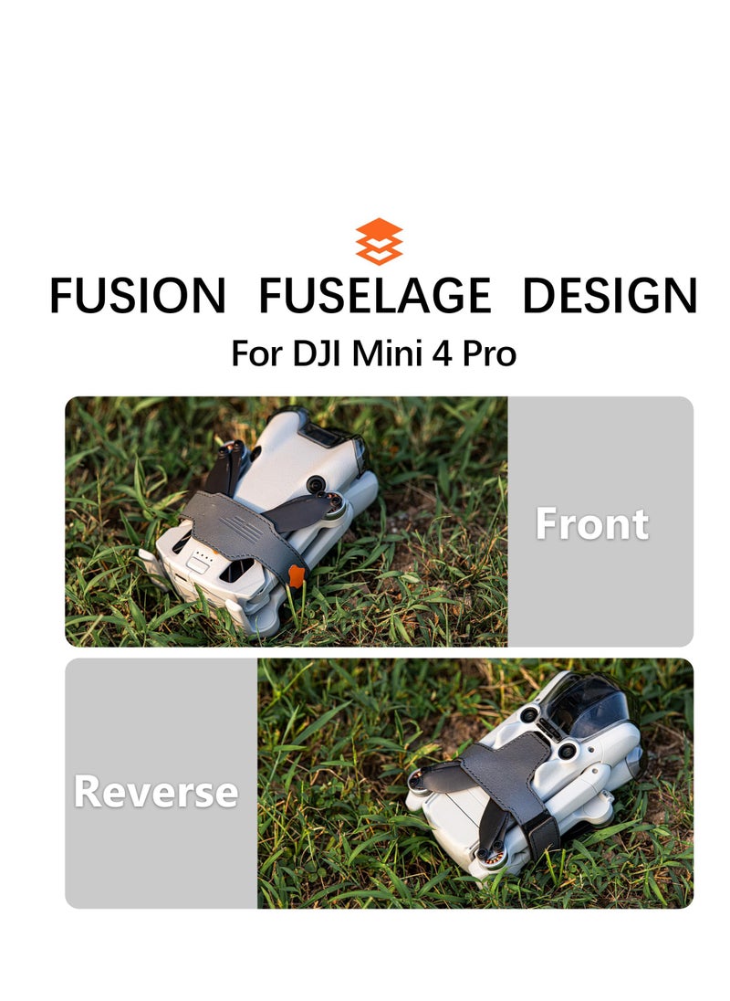 Excefore - حامل المروحة لإكسسوارات DJI Mini 4 Pro، حزام حماية المراوح لـ DJI Mini 4 Pro RC 2، مثبت واقي للمراوح ومثبت للمراوح، ملحق حماية - Image 1