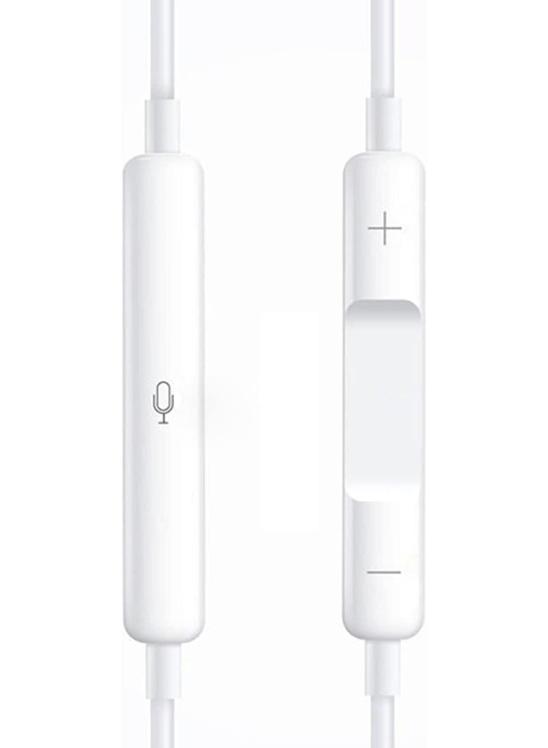 Generic 3.5mm Wired Earphone, Three Frequencies Balanced Clearer Hearing Experience, White, Universal earphone, Built-in Microphone, Built-in Controllers. Android, Iphone Compatible, … - Image 5