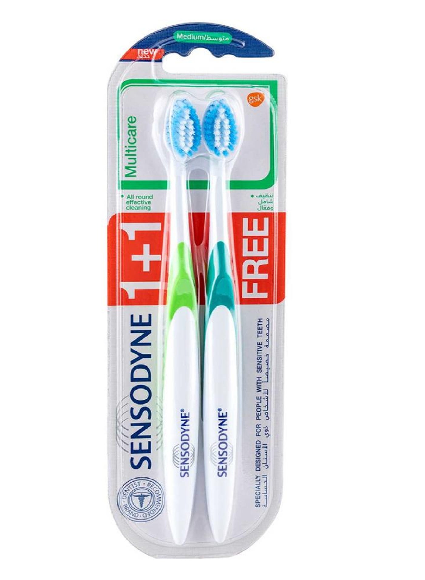 Sensodyne Multicare 1+1