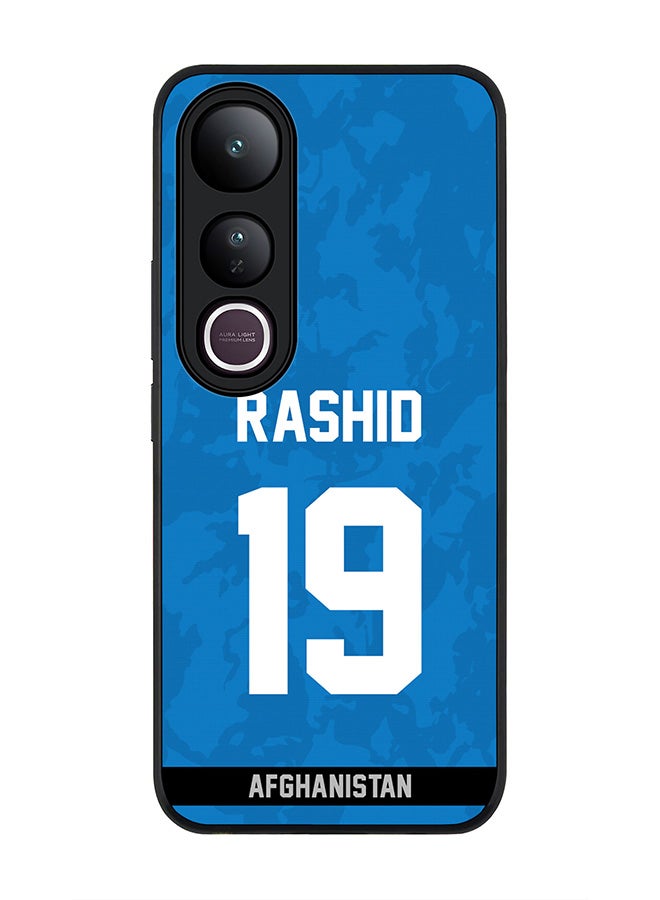 Stylizedd For vivo V50 Lite Case,Slim fit Camera Protection, Shockproof Thin Phone cover  - Afghanistan Rashid Khan, Jersey No 19