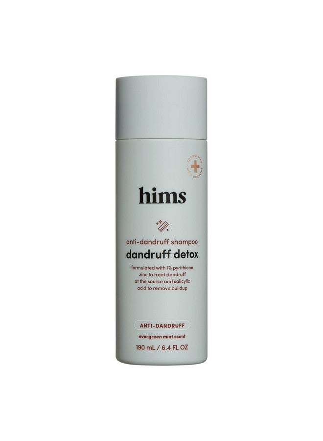 HIMS dandruff detox shampoo with pyrithione zinc 1% - 6.4 fl oz