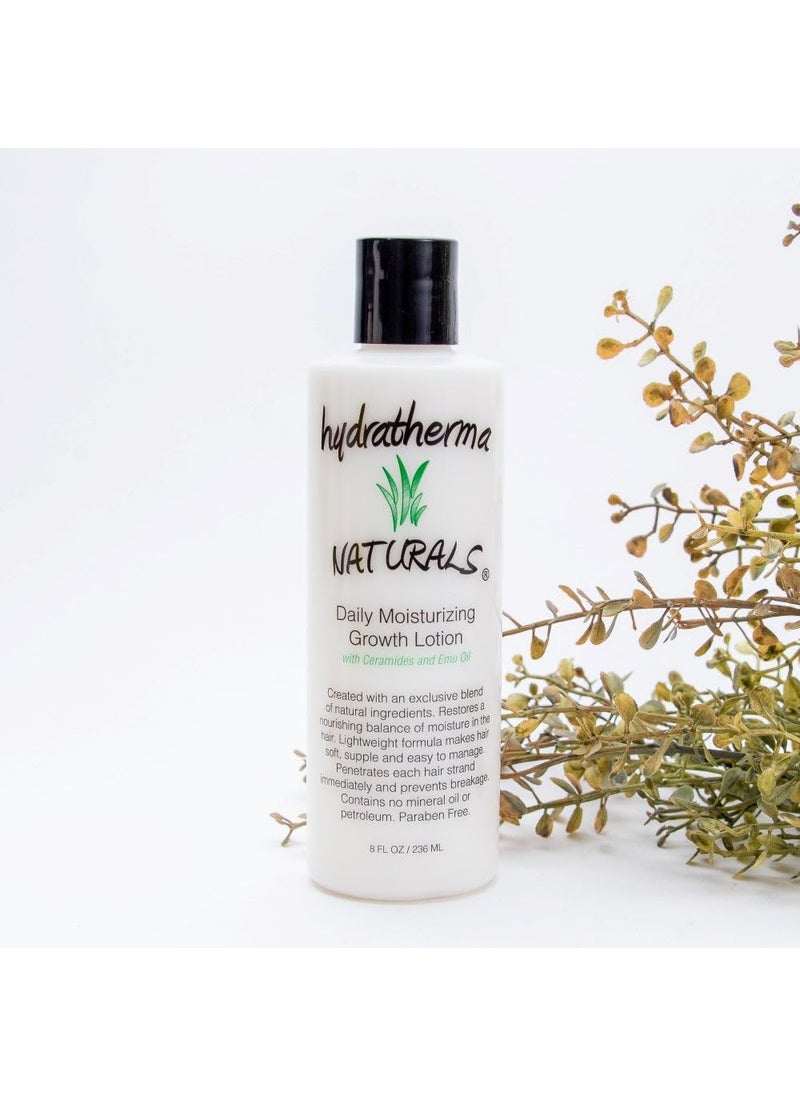 Hydratherma Naturals - Hydratherma Naturals Daily Moisturizing Growth Lotion 8 oz Hair Treatment Hair Care - Image 1