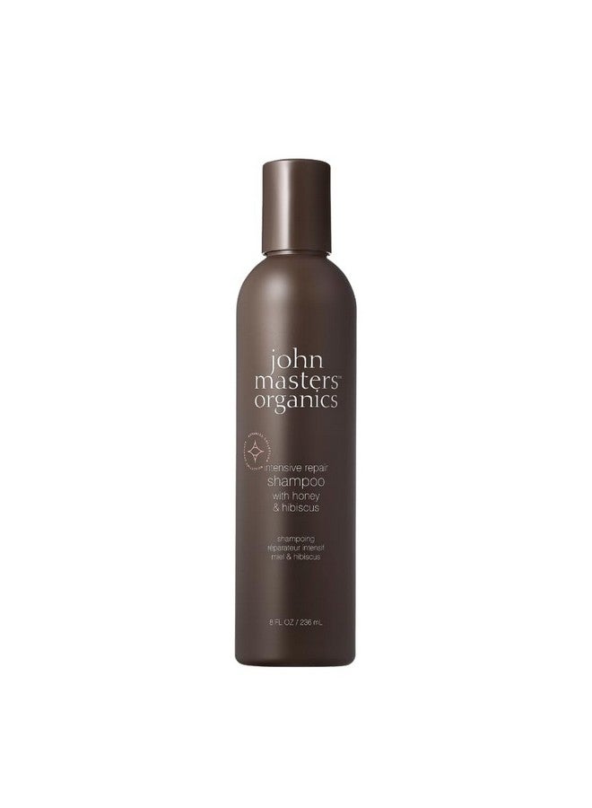 John Masters Organics Intensive Repair Shampoo With Honey & Hibiscus 8 Fl Oz