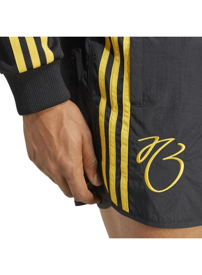 adidas شورت كرة قدم قصير أسود رجالي مقاس