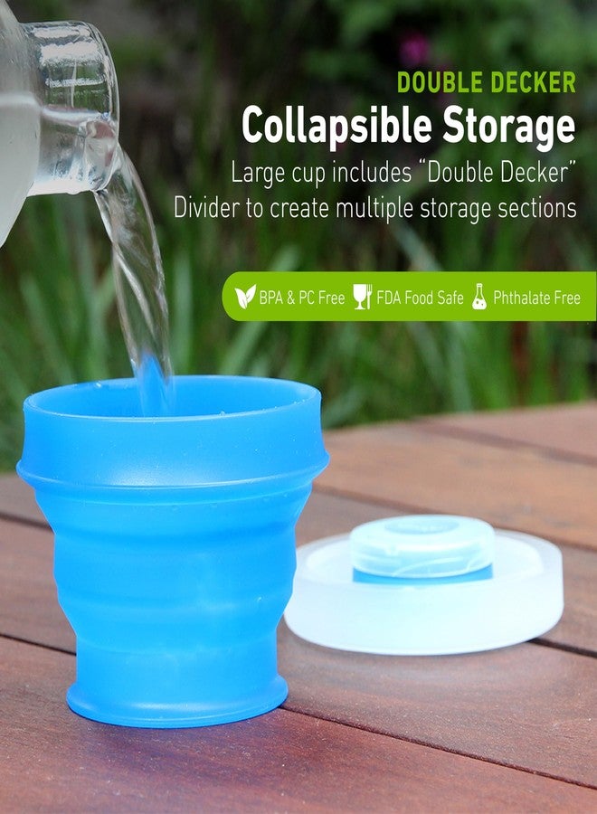humangear GoCup | Compact Storage | On the Go Cup | BPA-free, PC-free, Phthalate-Free, Large (8 fl.oz/237ml, Clear - Image 3