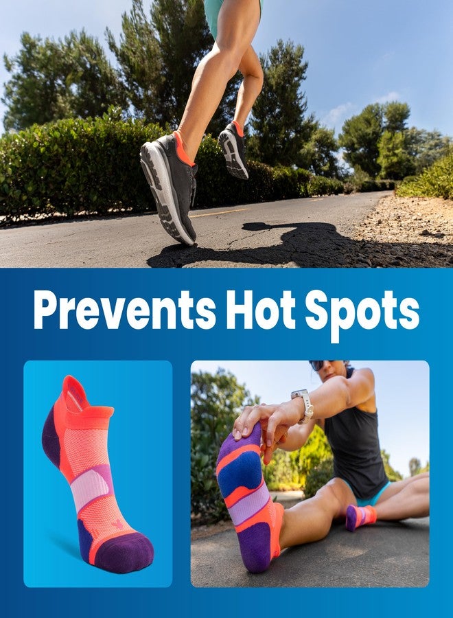 Balega Unisex Ultraglide Cushioning Performance No Show Athletic Running Socks (1 Pair), Black, Small - Image 2