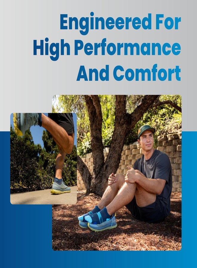 Balega Unisex Ultraglide Cushioning Performance No Show Athletic Running Socks (1 Pair), Black, Small - Image 3