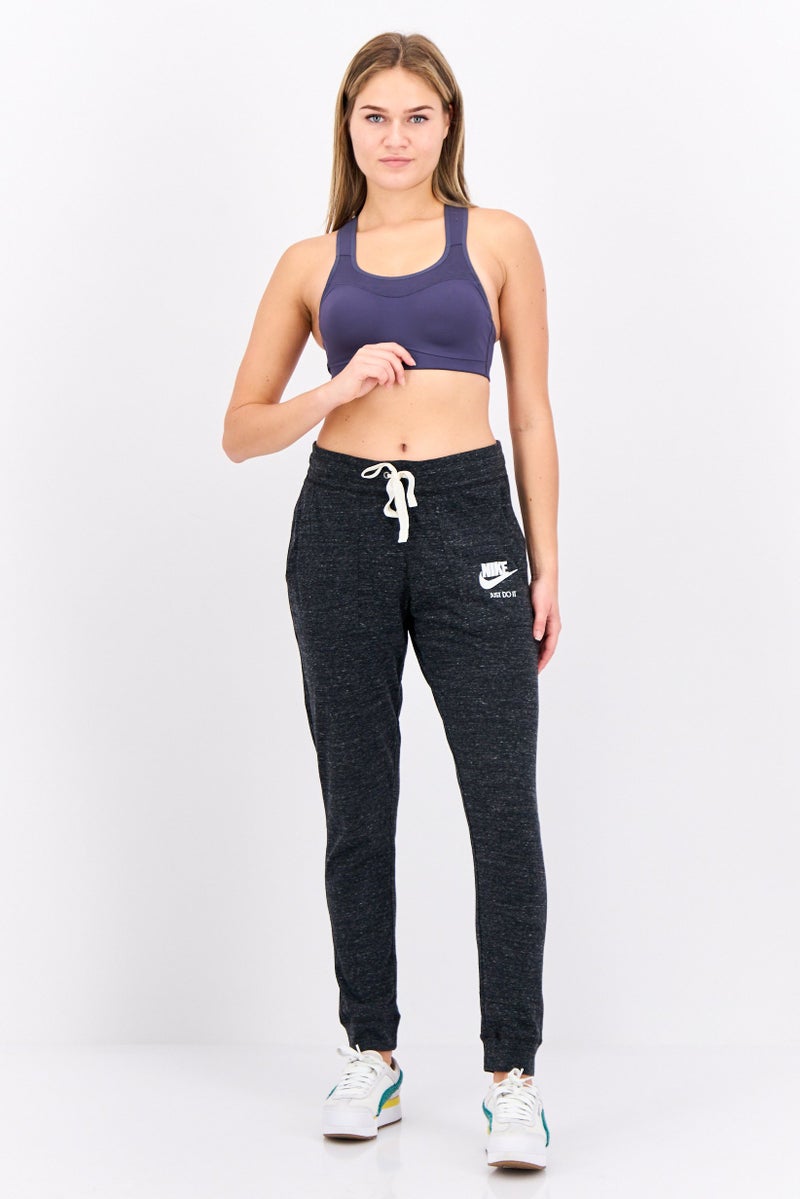 Nike Women Standard Fit Training Sweatpants, Black - Image 4