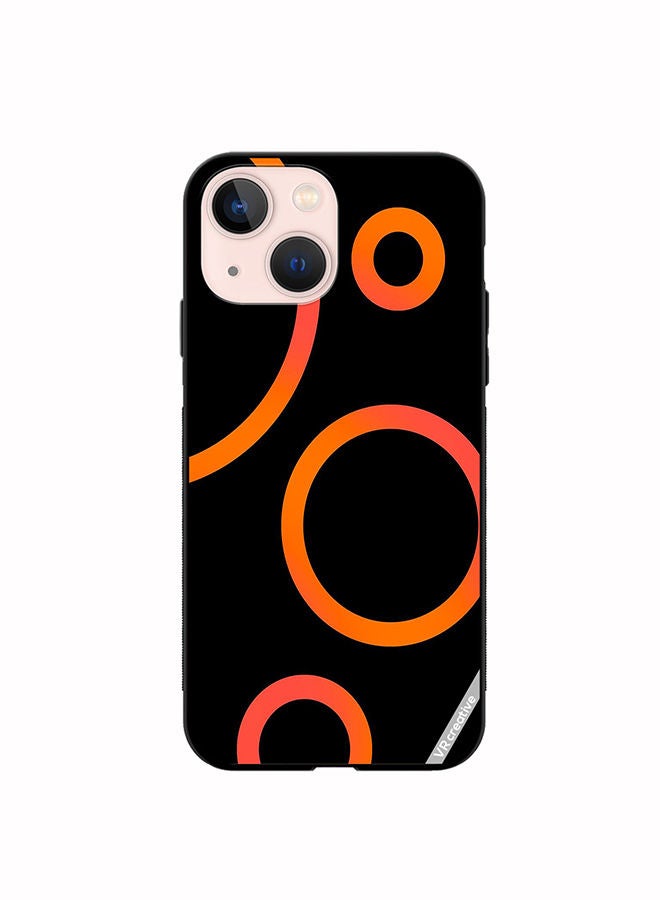 VR CREATIVE Protective Case Cover For Apple iPhone 14 Plus Circle Design Design Multicolour - Image 1