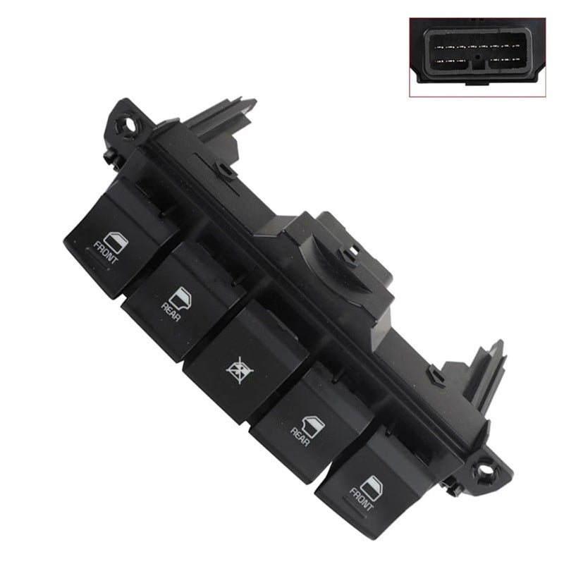 كيا سولوتو بيجاس مفتاح التحكم في النافذة الكهربائية 93570 H7000 - Image 3