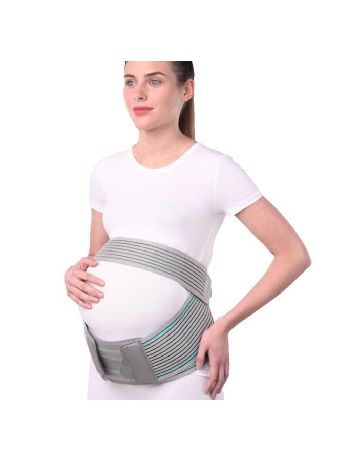 Pregnancy Back Support Belt Adjustable Maternity Waist Support Band for Lower Back and Belly Comfort, One Size Ergonomic Support Brace - Image 2