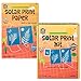 Toysmith Outdoor Discovery Solar Print Paper Kit Bundle  Sun Printing Set for Kids  Includes 36 Sheets Sun Print Paper Stencils  Frames  Creative Arts  Crafts Gift for Boys  Girls Ages 5 - Image 2