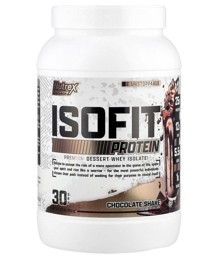 Nutrex Research IsoFit® Protein Chocolate Shake 2.19 lb (993 g)