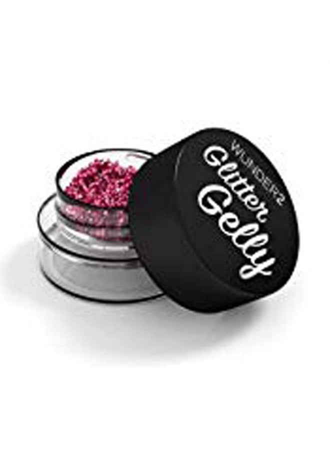 Wunder2 WUNDERBROW GLITTER GELLY Long Lasting Glitter Gel - Face, Eye and Body Glitter Makeup, Amethyst Color - Image 2