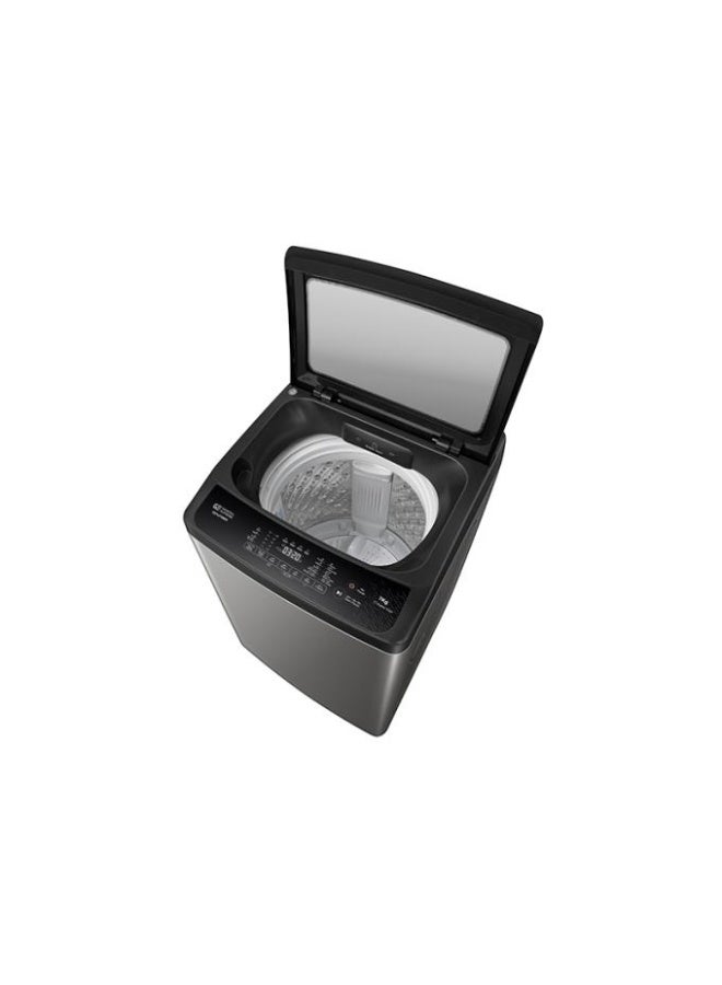 GENERAL SUPREME Washing Machine Automatic Top Load 7 KG, 10 Programs, Bubble Clean technology, Air Dry, Dark Silver, GSTL07G8SH - Image 5