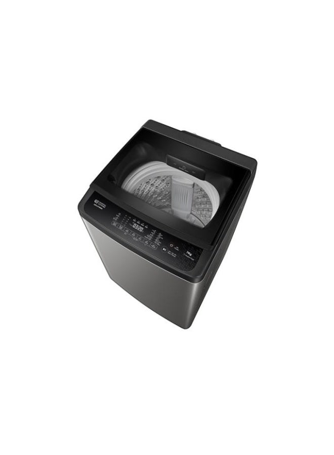 GENERAL SUPREME Washing Machine Automatic Top Load 7 KG, 10 Programs, Bubble Clean technology, Air Dry, Dark Silver, GSTL07G8SH - Image 4