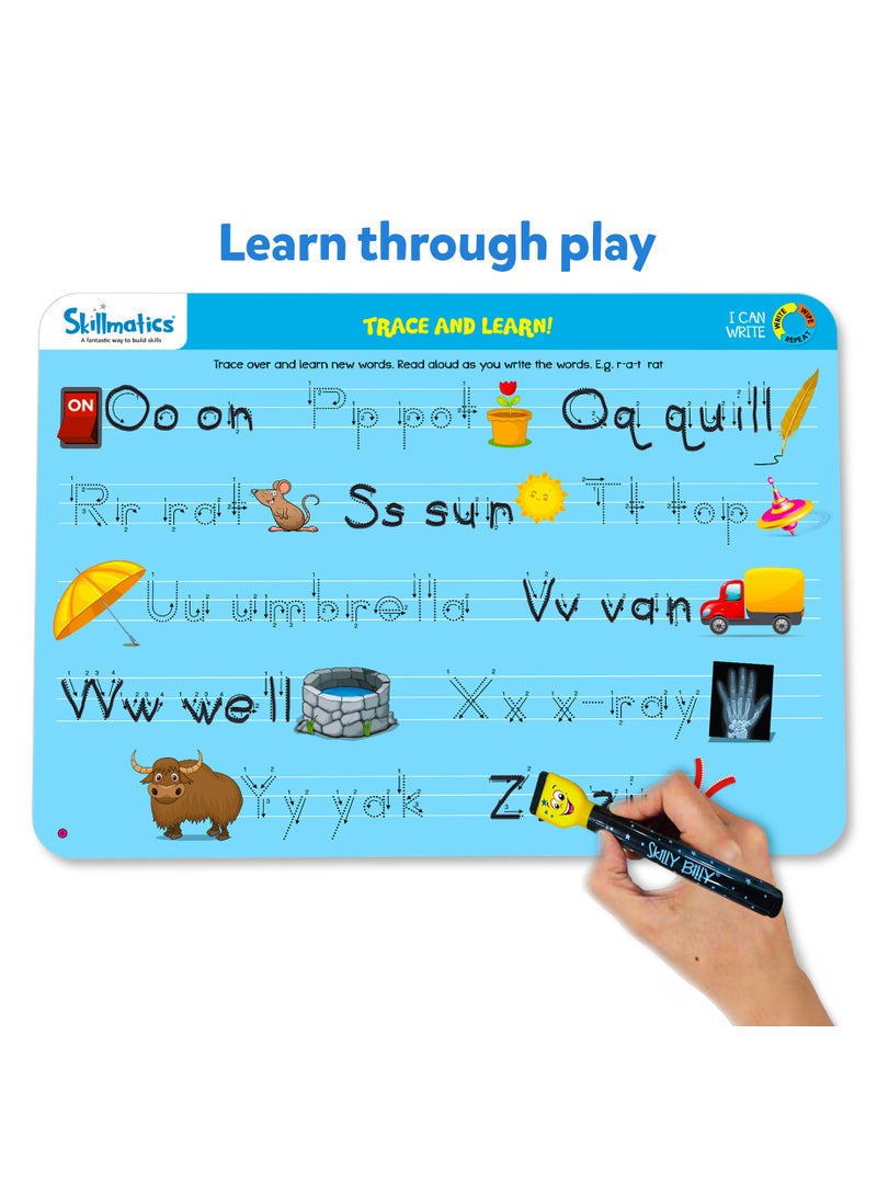 Skillmatics I Can Write, Preschool Learning Activities, Educational Toy and Game, Back to School Supplies, Reusable Activity Mats, Gifts for Students, Kids, Ages 3, 4, 5, 6 - Image 4