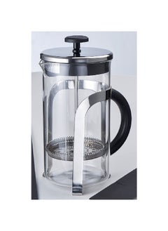 aerolatte 8-Cup Dishwasher Safe French Press Coffee Maker Clear and Silver 34 oz 068  - Image 4