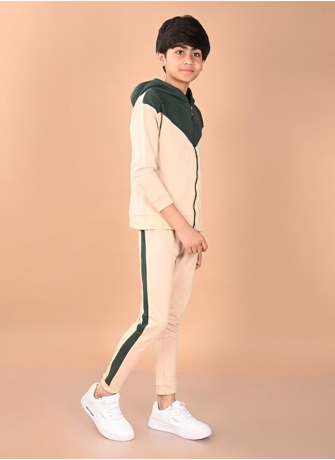 LILPICKS - Solid Sweatshirt with Jogger Set - Image 1