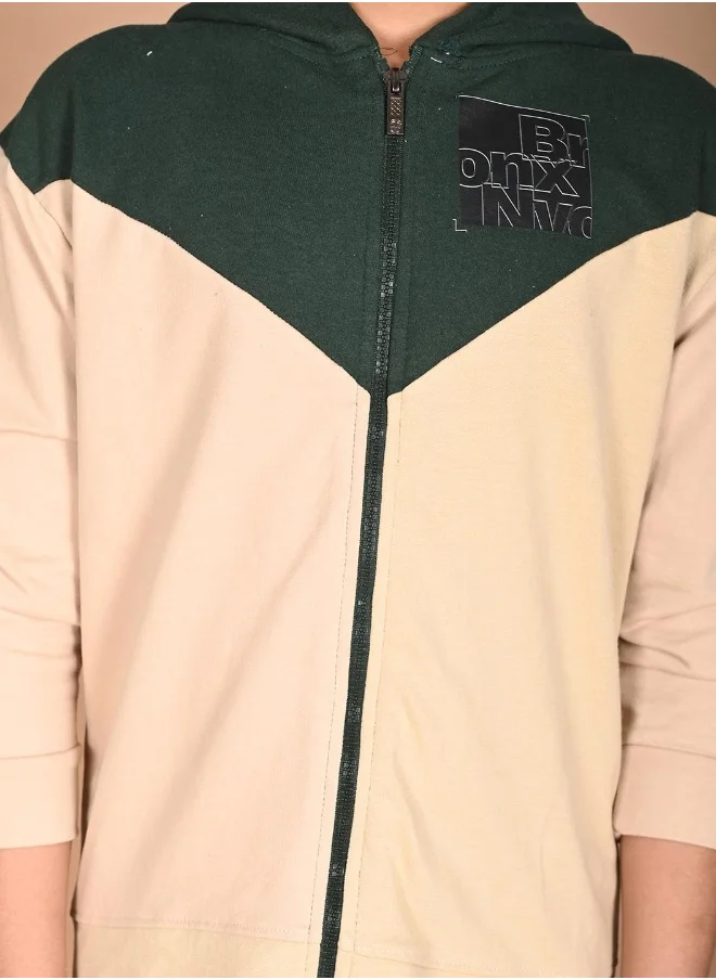 ليل بيكس Solid Sweatshirt with Jogger Set
